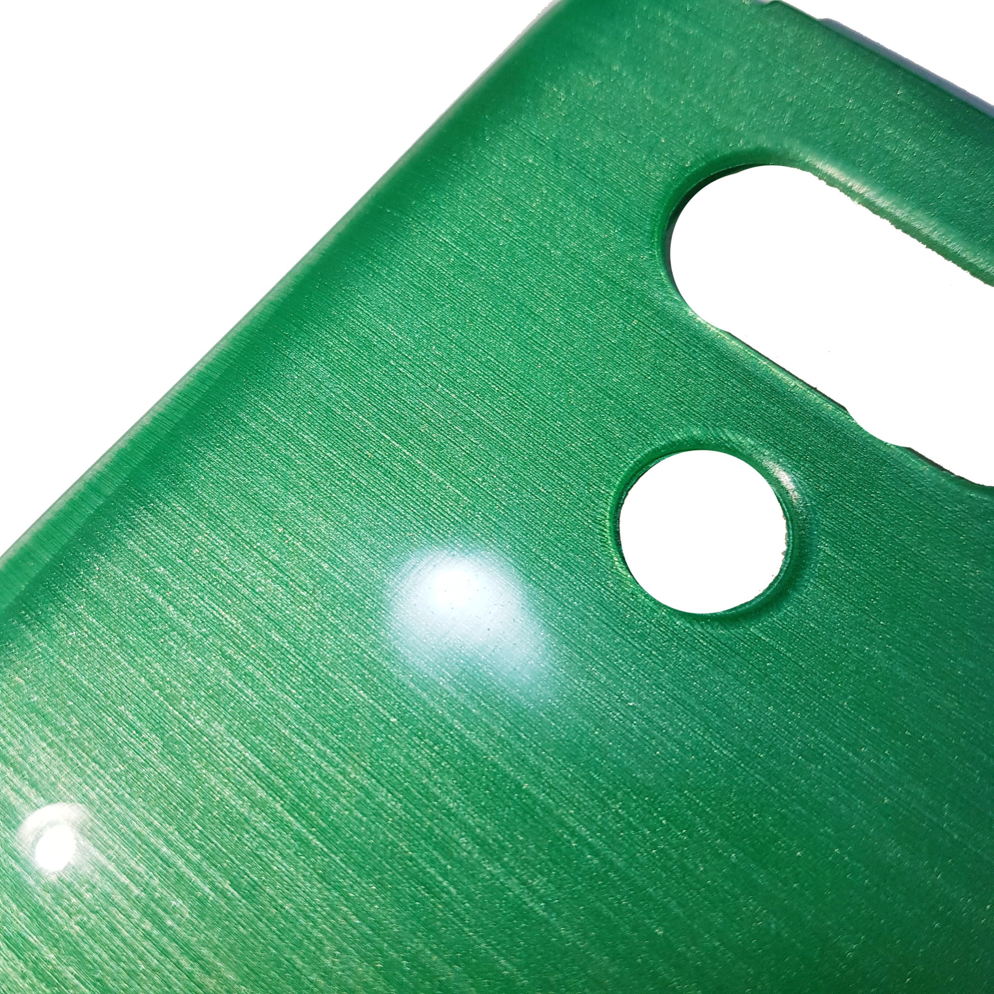 Husa silicon Brush Green Pentru LG G5