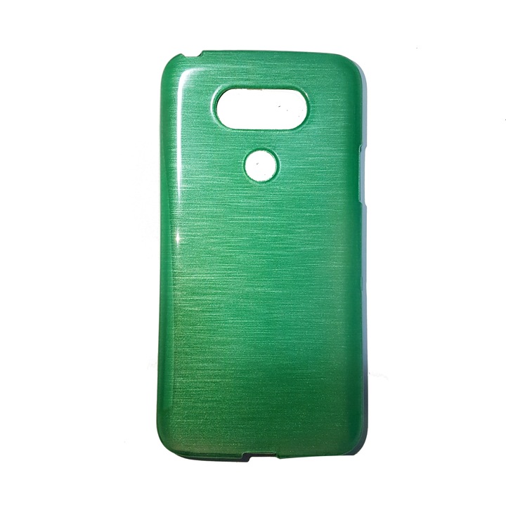 Husa silicon Brush Green Pentru LG G5