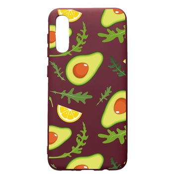 Husa Silicon Premium compatibila cu Samsung Galaxy A30S, Avocado, cu interiorul din material textil, protectie camera, Burgundy, PBR760 Husa Silicon Premium compatibila cu Samsung Galaxy A30S, Avocado, cu interiorul din material textil, protectie camera, Burgundy, PBR760