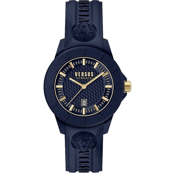 Ferfi karora Versus VSPOY4420, kvarc, 42 mm, 5 ATM, Kék, Fényjelzők