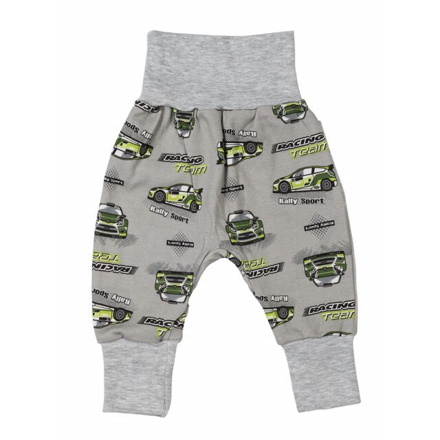 Pantalonasi Fara Botosei - Colectia Race, Cu model, Bumbac, Baieti, Multicolor, Multicolor, 0-3 luni