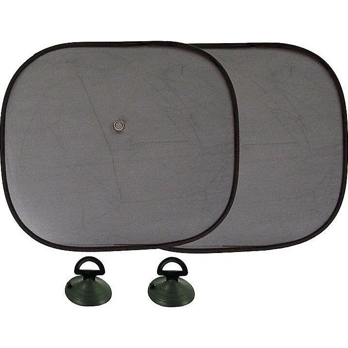 Set 2 parasolare laterale negre dimensiune 44x38cm