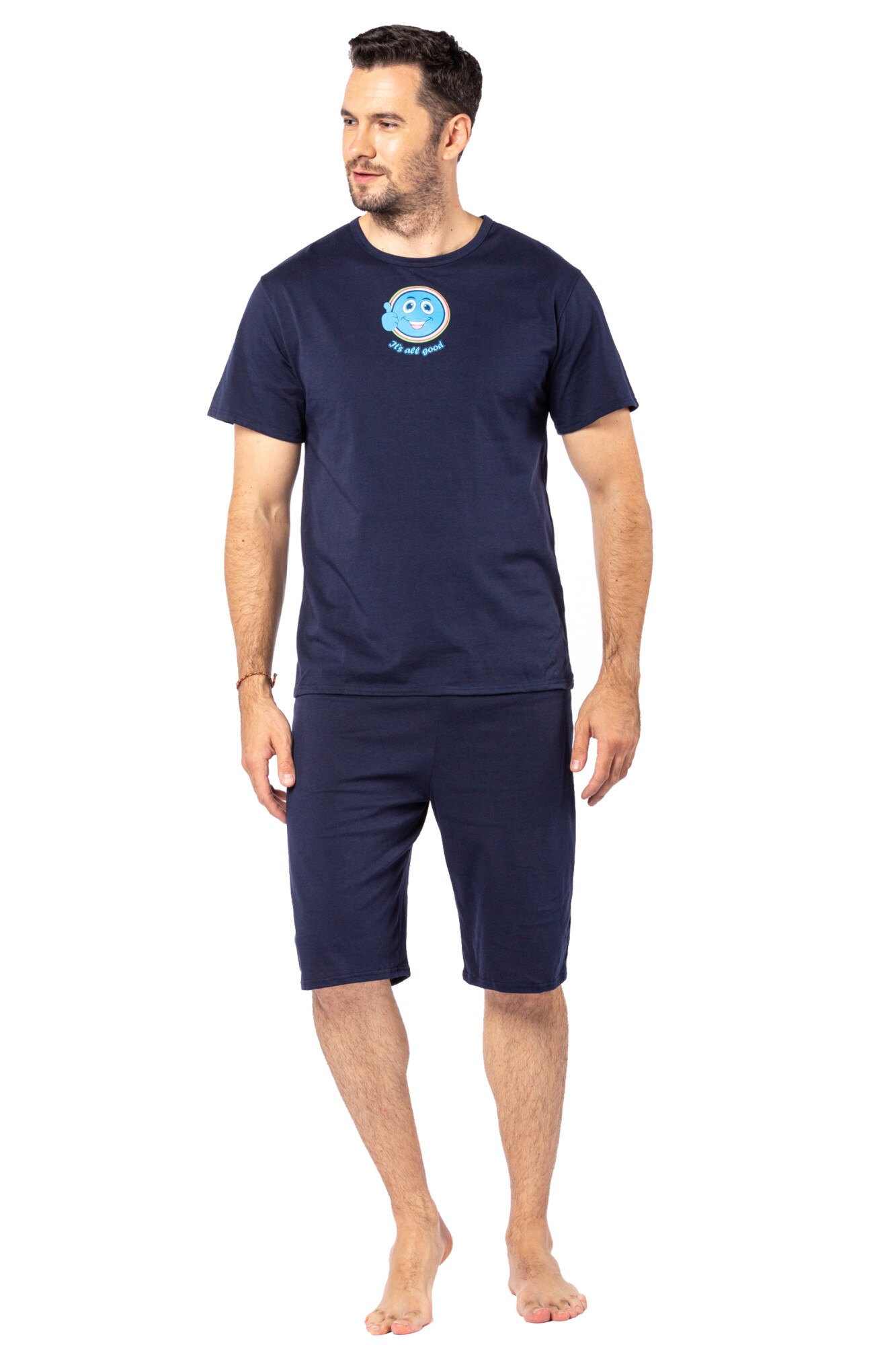 Tricou barbati TB02, Bleumarin