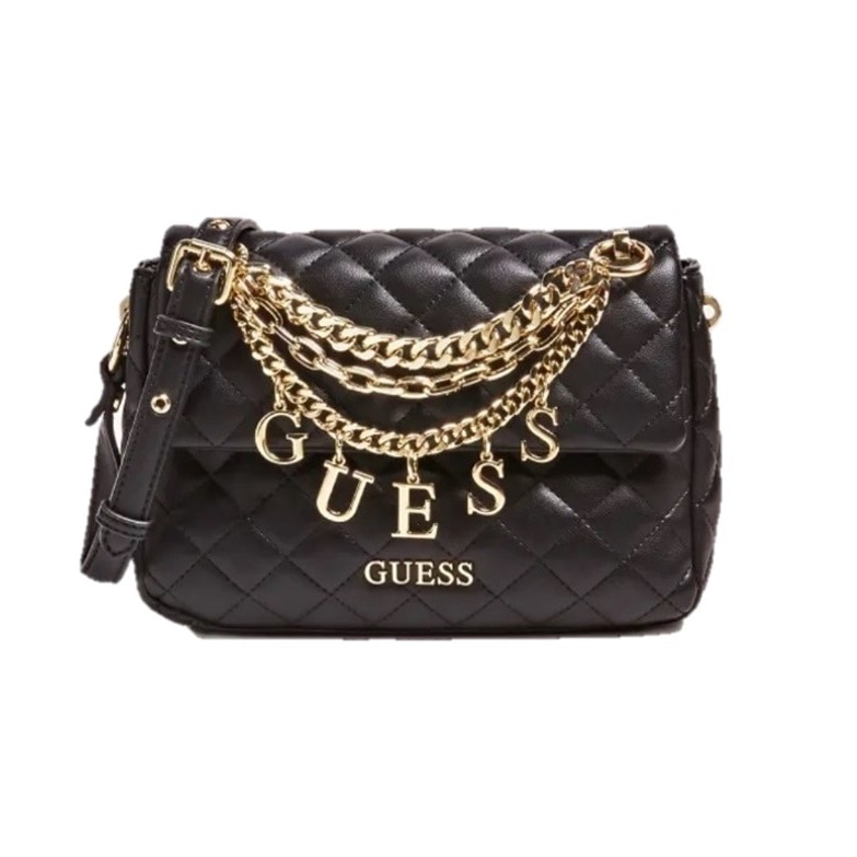 Geanta de dama GUESS HWMEERP9421, negru