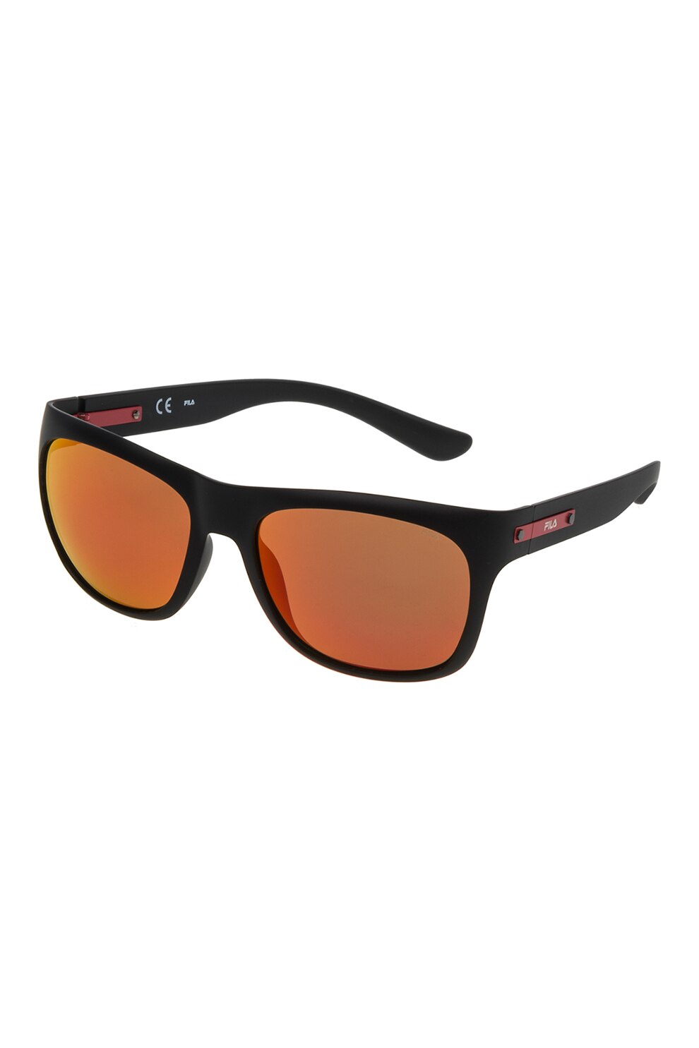 Fila, Ochelari de soare cu detaliu logo, Negru, 56-17-135 Standard