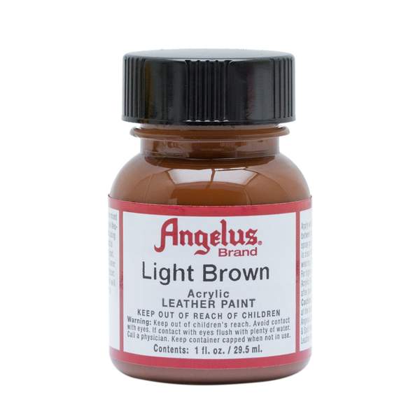Vopsea pentru piele, Angelus, Standard, Light Brown, 29.5 ml
