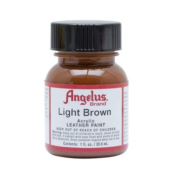 Vopsea pentru piele, Angelus, Standard, Light Brown, 29.5 ml Vopsea pentru piele, Angelus, Standard, Light Brown, 29.5 ml