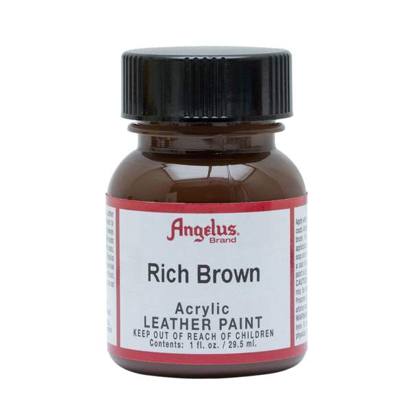 Vopsea pentru piele, Angelus, Standard, Rich Brown, 29.5 ml