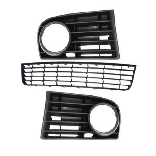 Set grila dreapta stanga centrala bara fata cu locas proiector VW GOLF V 03 – 08