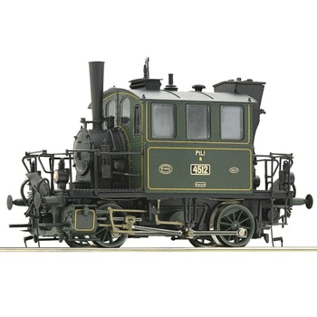 Locomotiva cu Abur clasa PTL 2/2 KBSB, Roco, scara H0 Locomotiva cu Abur clasa PTL 2/2 KBSB, Roco, scara H0