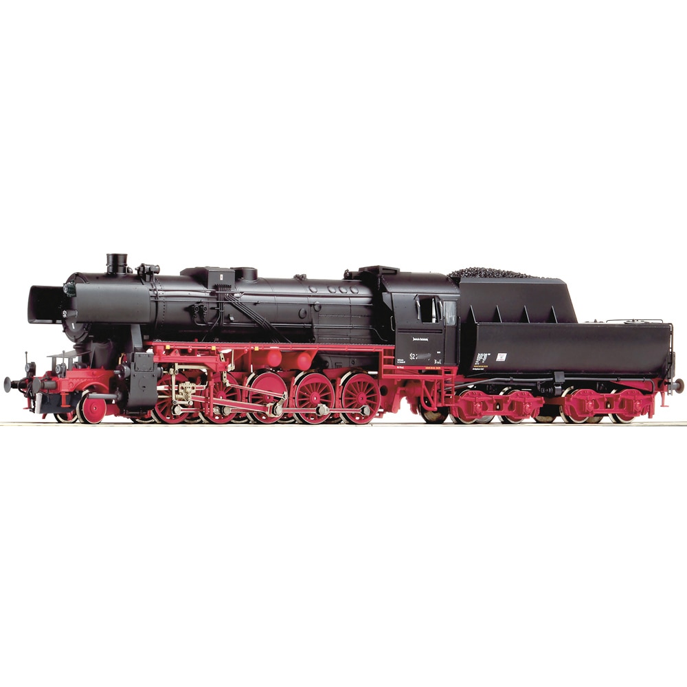 Locomotiva cu Abur clasa 52 DR, Roco, epoca IV, AC, cu sunet, scara H0