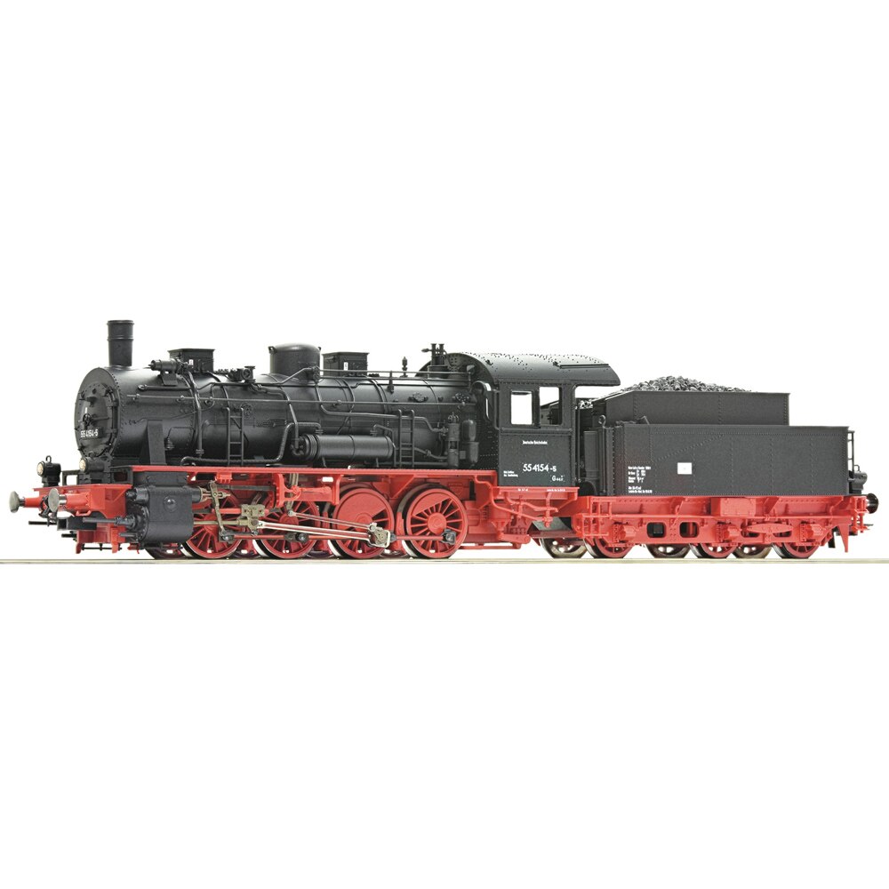 Locomotiva cu Abur clasa 55 DR, Roco, scara H0