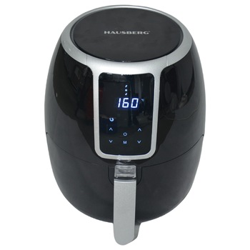 Friteuza Air Fryer Hausberg HB2355, 1500 W, 3.5 L, Timer, protectie supra-incalzire, Display LCD, Temperatura ajustabila 80C-200C Friteuza Air Fryer Hausberg HB2355, 1500 W, 3.5 L, Timer, protectie supra-incalzire, Display LCD, Temperatura ajustabila 80C-200C
