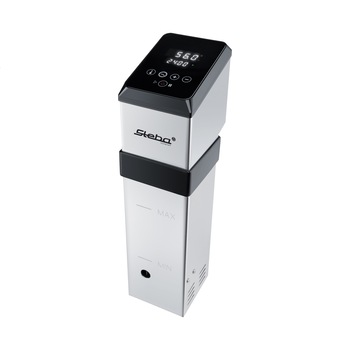 Stick pentru gatit Sous Vide Steba, SV120, 2000 W, capacitate incalzire 30 litri, timer, temperatura ajustabila, display digital, otel inoxidabil, negru Stick pentru gatit Sous Vide Steba, SV120, 2000 W, capacitate incalzire 30 litri, timer, temperatura ajustabila, display digital, otel inoxidabil, negru