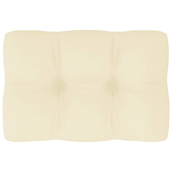 Perna decorativa de spate pentru canapea din paleti, vidaXL, Tesatura, 60 x 40 x 12 cm, Crem Perna decorativa de spate pentru canapea din paleti, vidaXL, Tesatura, 60 x 40 x 12 cm, Crem