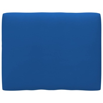 Perna decorativa de spate pentru canapea din paleti, vidaXL, Tesatura, 50 x 40 x 12 cm, Albastru Perna decorativa de spate pentru canapea din paleti, vidaXL, Tesatura, 50 x 40 x 12 cm, Albastru