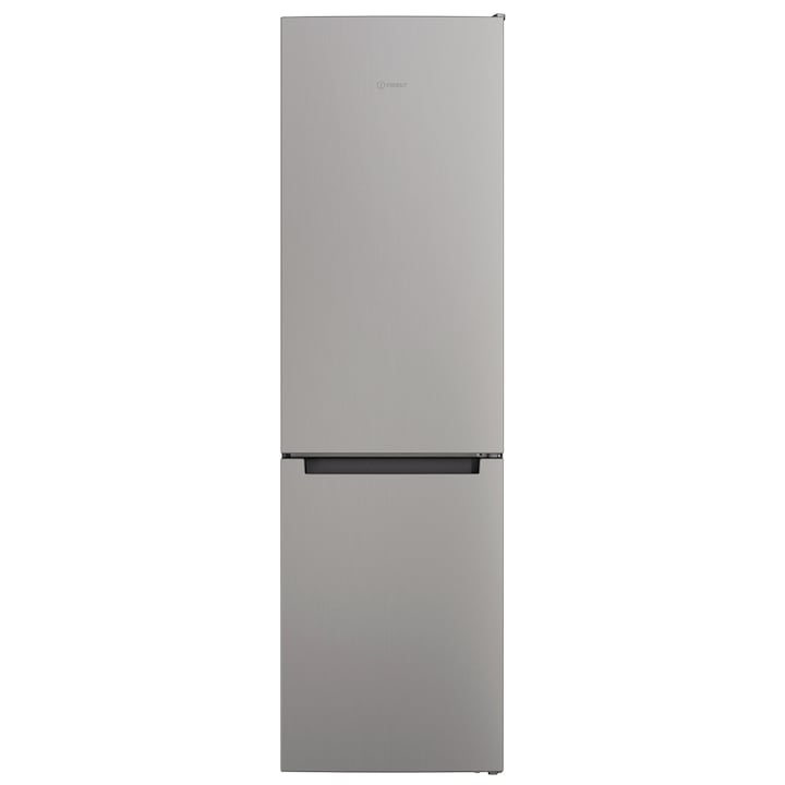 Indesit INFC9 TI21X Kombinált hűtőszekrény, 367 l, M: 202.7 cm, Total No Frost, Flexi Use Box, Üveg polc, F energiaosztály, Inox