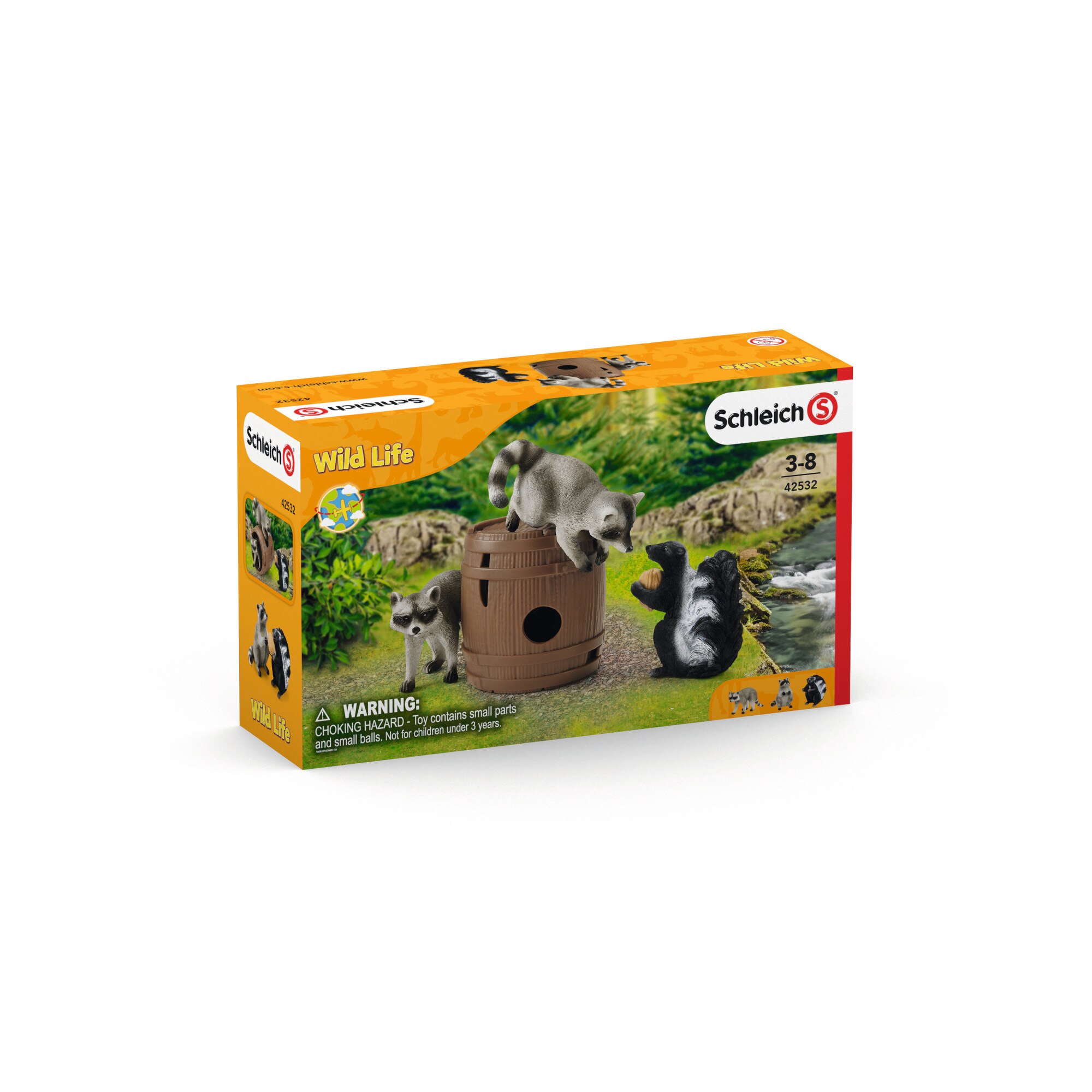 Set Figurine Schleich Wild Life Joaca cu nucile