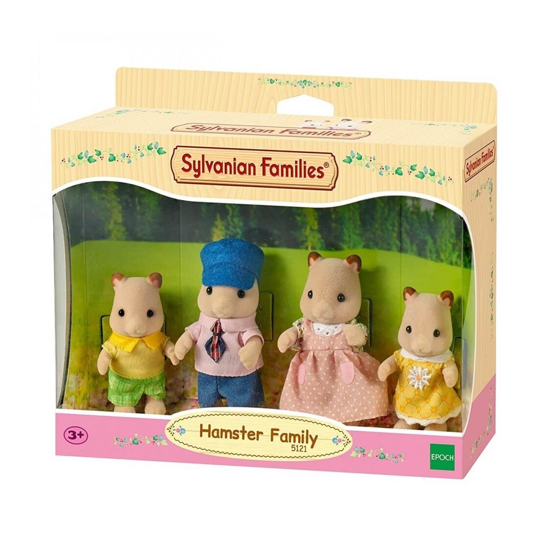 Figurine Sylvanian Families 5121 - Familia Hamster