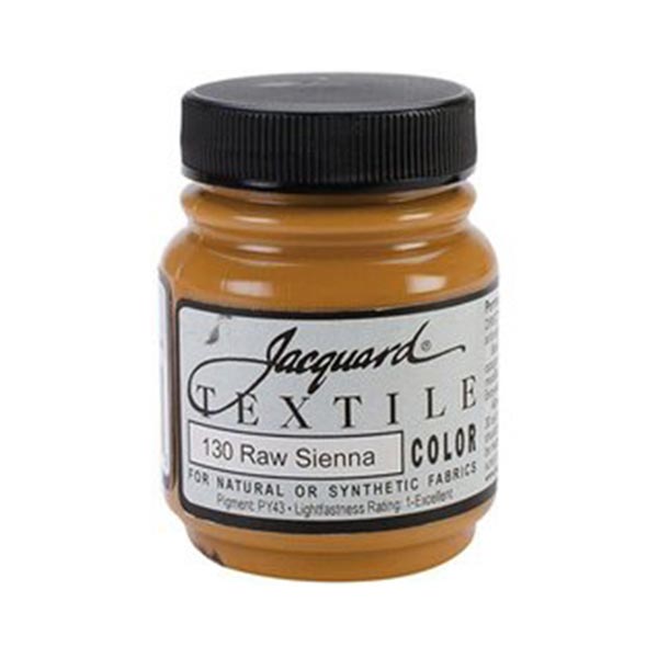 Vopsea pentru materiale textile Jacquard Textile Color, 67 ml, Raw Sienna