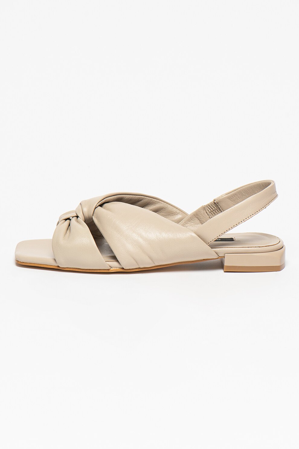 Gino Rossi, Sandale slingback de piele, Bej deschis