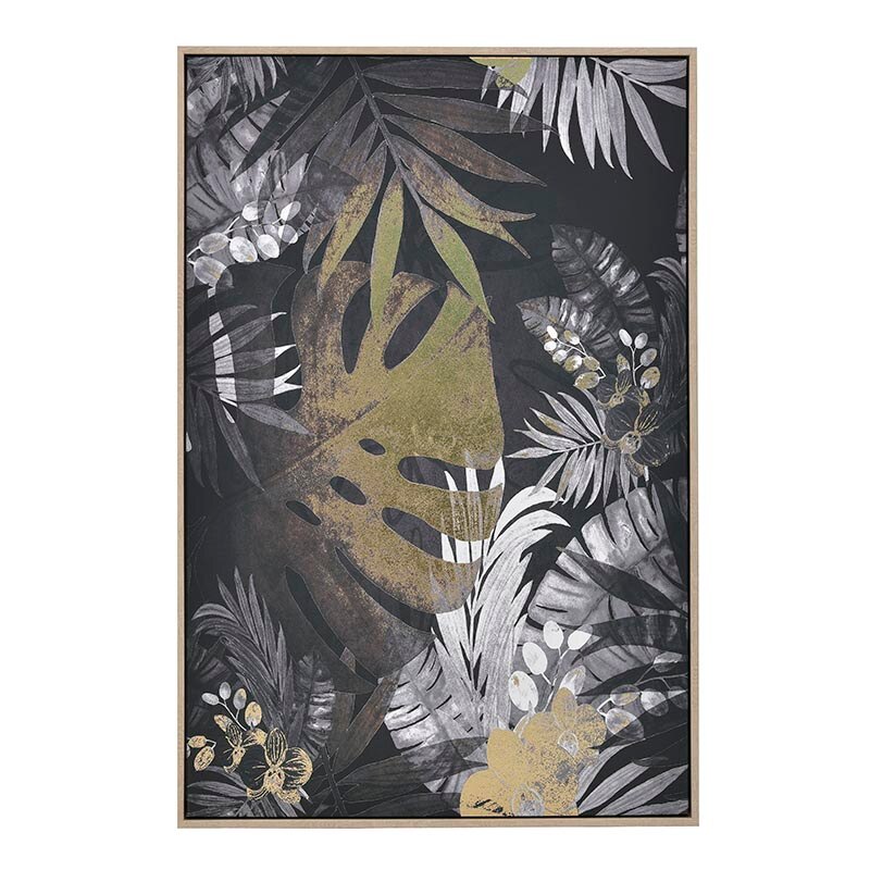 Tablou printat Jungle Leaves, Charisma, 60X90