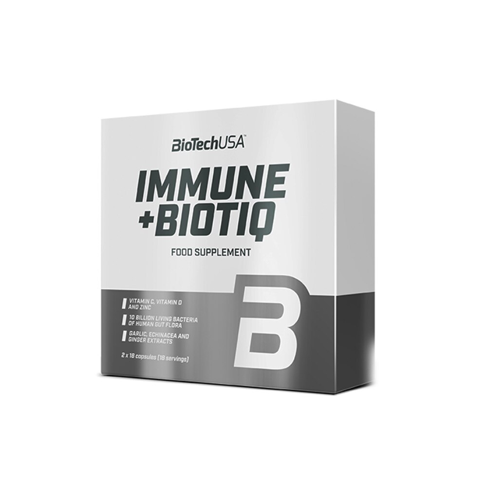 Supliment Alimentar, Biotech Usa, Immune + Biotiq, 2x18 Capsule
