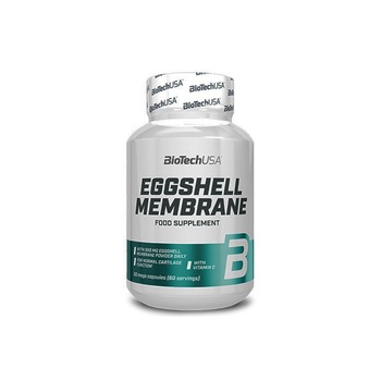 Supliment Alimentar, Biotech Usa, Eggshell Membrana din coaja de ou, 60 Capsule Supliment Alimentar, Biotech Usa, Eggshell Membrana din coaja de ou, 60 Capsule