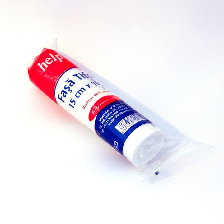 Fasa tifon 23g/m2, 100% bumbac, 15 cm x 10 m