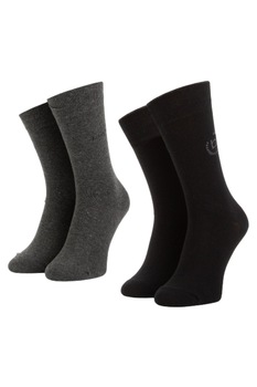 Set 2 sosete barbati, bugatti, lungi, Negru/Gri Set 2 sosete barbati, bugatti, lungi, Negru/Gri