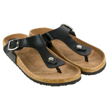 Papuci dama, Zola,pentru vara, talpa anatom, cu banda neagra Papuci dama, Zola,pentru vara, talpa anatom, cu banda neagra