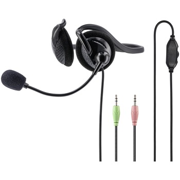 Casti cu microfon Hama NHS-P100, Negru Casti cu microfon Hama NHS-P100, Negru