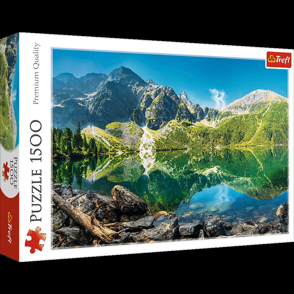 Puzzle Trefl, Lacul Morskie Oko Tatry Polonia - 1500 piese