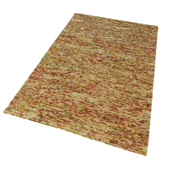 Covor Oyaby Theko Exclusiv, 70 x 140 cm, ruginiu