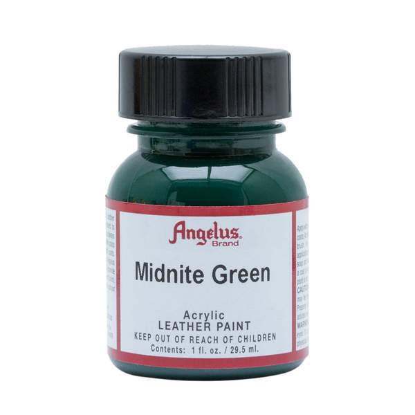 Vopsea pentru piele, Angelus, Standard, Midnite Green, 29.5 ml