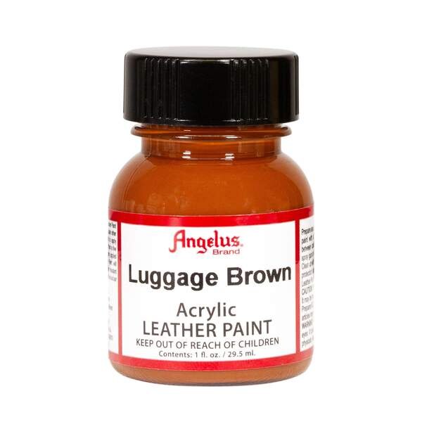 Vopsea pentru piele, Angelus, Standard, Luggage Brown, 29.5 ml