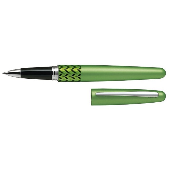Roller Pilot Mr Retro Pop, Corp Metalic, Retractabil, Verde