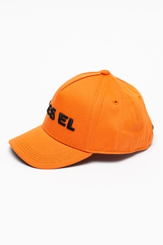 Diesel, Sapca ajustabila cu logo, Oranj/Negru, 57 CM Standard Diesel, Sapca ajustabila cu logo, Oranj/Negru, 57 CM Standard