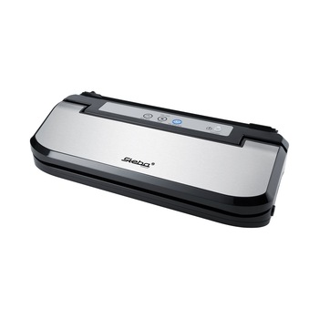 Aparat de vidat Steba, VK 7, putere mare de absorbtie, camera detasabila, ideal pentru alimentele sensibile, operare simpla si intuitiva, negru/argintiu Aparat de vidat Steba, VK 7, putere mare de absorbtie, camera detasabila, ideal pentru alimentele sensibile, operare simpla si intuitiva, negru/argintiu