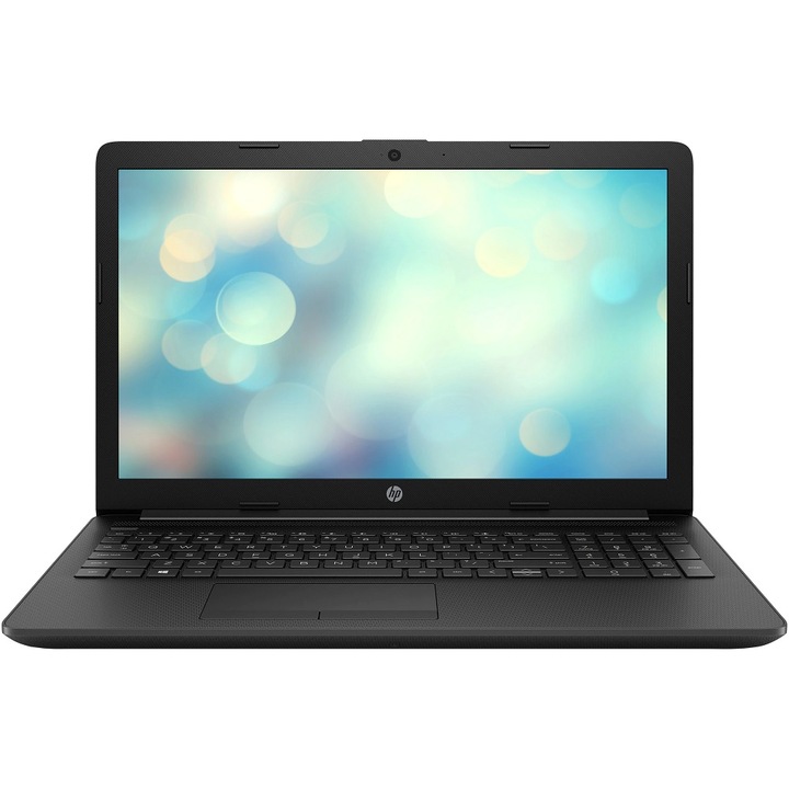 HP 15-db1200ny Laptop, AMD Ryzen processzorral 7 3700U akár 4.00 GHz, 15.6 hüvelyk, Full HD, 16 GB, 512 GB SSD, DVD-RW. LAN, Radeon Vega 10, free DOS, fekete