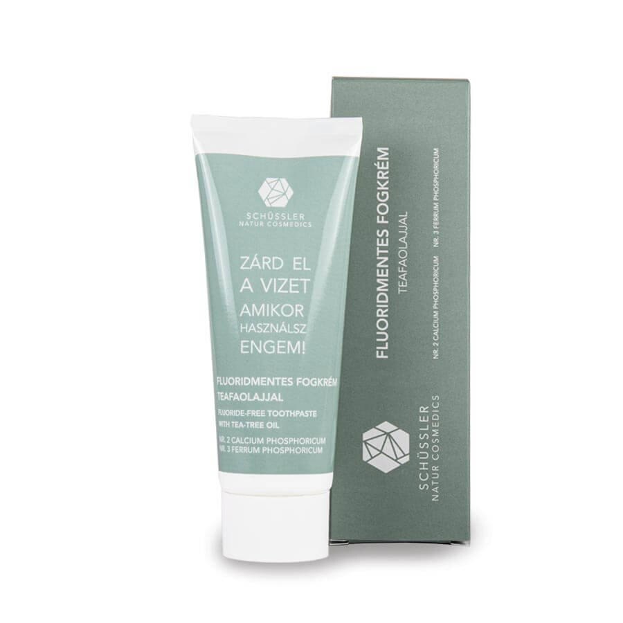 Pasta de dinti naturala, Schüssler Natur Cosmedics, cu ulei de arbore de ceai, fara fluor 75ml