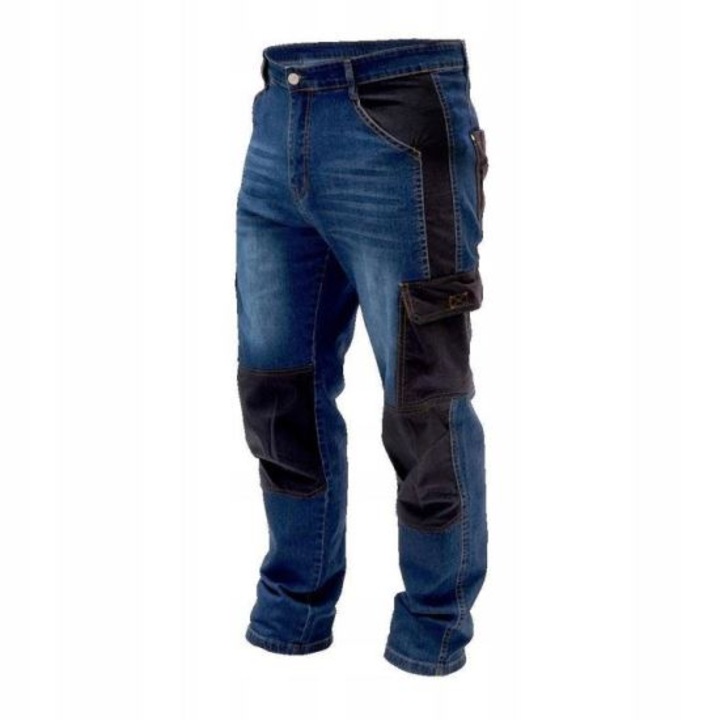 Панталон Dedra Denim, Работен, Тип дънки, Slim fit, Размер XL/56