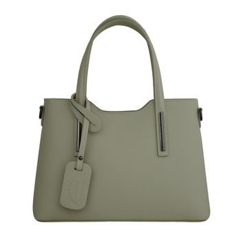 Geanta de dama din piele naturala Eva Bags, Pipa 5 bej Geanta de dama din piele naturala Eva Bags, Pipa 5 bej