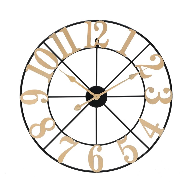 Ceas De Perete, Metal Black/Gold, Charisma, D60