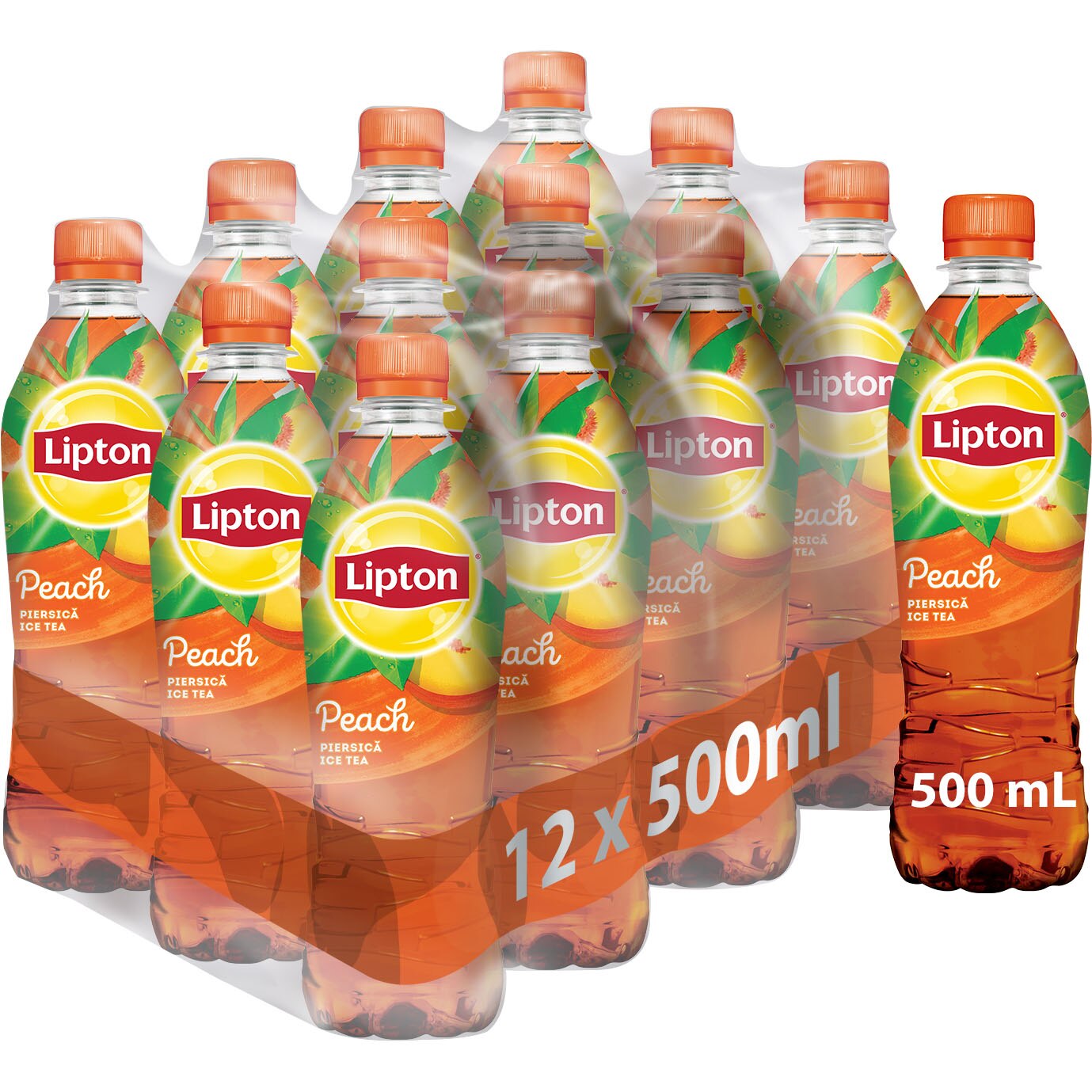 Lipton Ice Tea, Piersici, Pet 12 x 0.5l