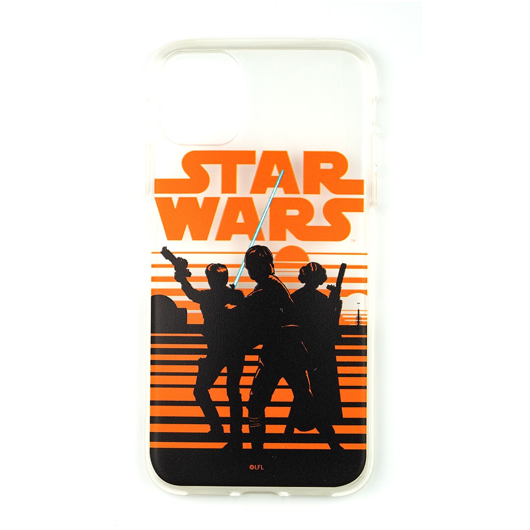 Husa de telefon, Disney, compatibil cu iPhone 11, model Star Wars 026, TPU, multicolor