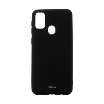 Husa de protectie Vetter GO pentru Samsung Galaxy M30s, Soft Touch, Black Husa de protectie Vetter GO pentru Samsung Galaxy M30s, Soft Touch, Black