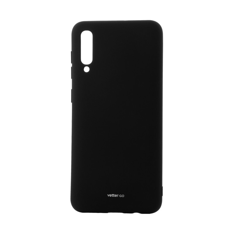 Husa de protectie Vetter GO pentru Samsung Galaxy A30s, Soft Touch, Black