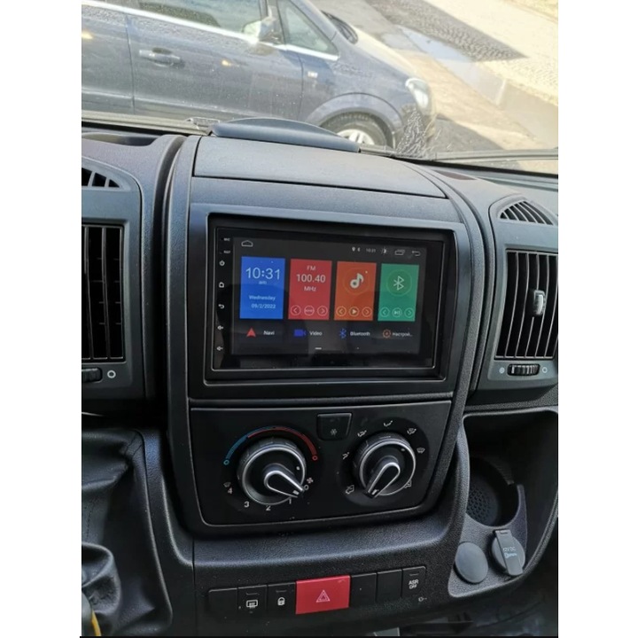 Навигация, ZT, Fiat Ducato Citroen Boxer 2007-2021 9", Android, 4+2+16, 9122+R1