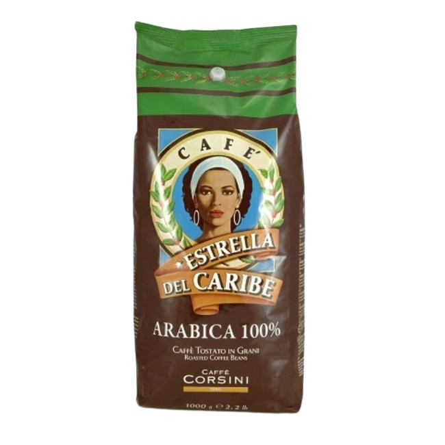 Cafea Boabe, Corsini, Estrella Del Caribe, 1000g